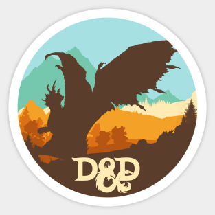 DnD Land Sticker